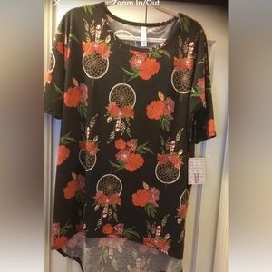 NWT lularoe Irma med dream catchers